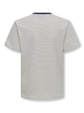 Afbeelding voor product T-shirt van het merk Only & Sons Junior  in het Marine