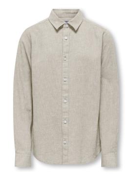 Afbeelding voor product Hemd van het merk Only & Sons Junior  in het Grijs
