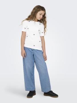 Afbeelding voor product T-shirt van het merk Kids Only in het Wit