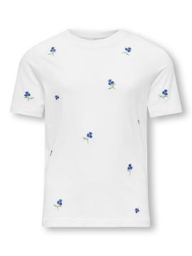 Afbeelding voor product T-shirt van het merk Kids Only in het Wit