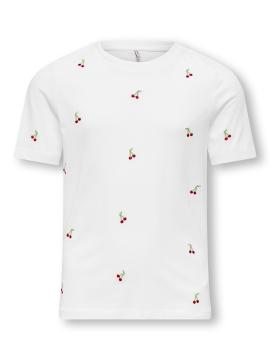 Afbeelding voor product T-shirt van het merk Kids Only in het Wit