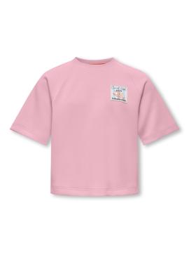 Afbeelding voor product T-shirt van het merk Kids Only in het Roze