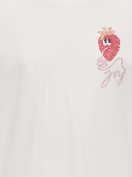 Afbeelding voor product T-shirt van het merk Kids Only in het Ecru