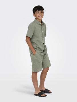 Afbeelding voor product T-shirt van het merk Only & Sons Junior  in het Kaki