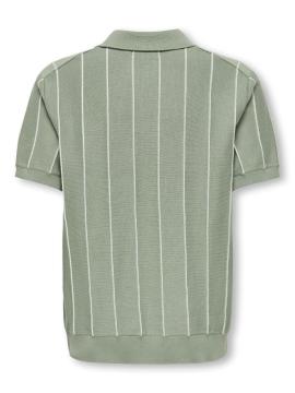 Afbeelding voor product Polo van het merk Only & Sons Junior  in het Groen