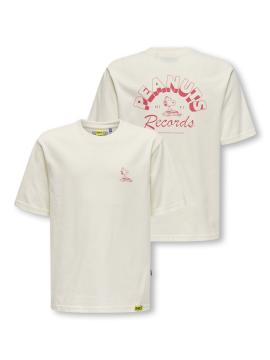 Afbeelding voor product T-shirt van het merk Only & Sons Junior  in het Ecru