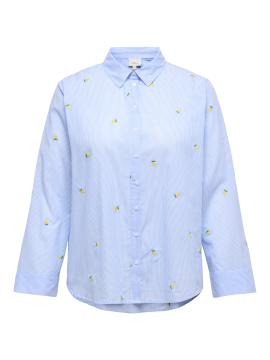 Afbeelding voor product Bloes van het merk Only Carmakoma in het Blauw