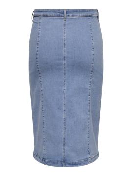 Afbeelding voor product Rok van het merk Only Carmakoma in het Jeans