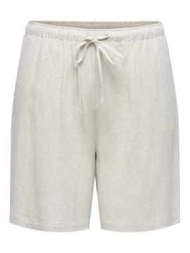 Afbeelding voor product Short van het merk Only Carmakoma in het Beige