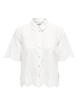 Afbeelding voor product Bloes van het merk Only Carmakoma in het Beige