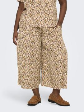 Afbeelding voor product Broek van het merk Only Carmakoma in het Beige