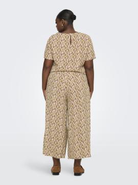 Afbeelding voor product Broek van het merk Only Carmakoma in het Beige