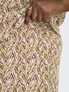 Afbeelding voor product Broek van het merk Only Carmakoma in het Beige