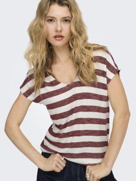 Afbeelding voor product Top van het merk Only in het Rood