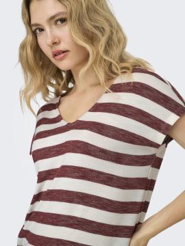 Afbeelding voor product Top van het merk Only in het Rood