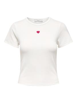 Afbeelding voor product T-shirt van het merk Only in het Wit
