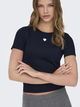 Afbeelding voor product T-shirt van het merk Only in het Marine