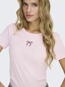 Afbeelding voor product T-shirt van het merk Only in het Roze