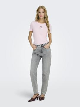 Afbeelding voor product T-shirt van het merk Only in het Roze