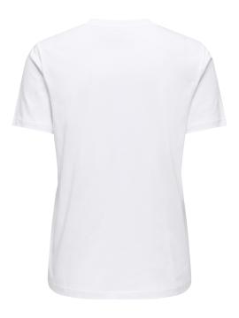 Afbeelding voor product T-shirt van het merk Only in het Wit