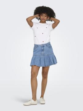 Afbeelding voor product T-shirt van het merk Only in het Wit