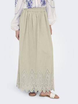 Afbeelding voor product Rok van het merk Only in het Beige