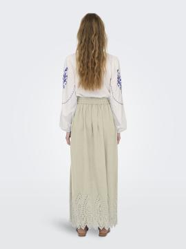 Afbeelding voor product Rok van het merk Only in het Beige