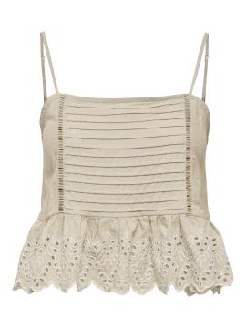 Afbeelding voor product Top van het merk Only in het Beige