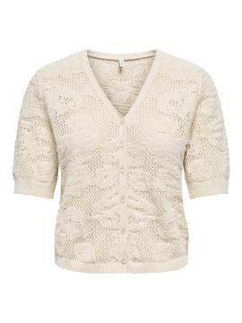 Afbeelding voor product Cardigan van het merk Only in het Ecru