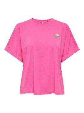 Afbeelding voor product T-shirt van het merk Only in het Roze