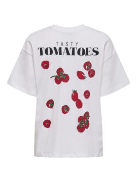 Afbeelding voor product T-shirt van het merk Only in het Wit