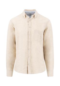 Afbeelding voor product Hemd van het merk Fynch-hatton in het Beige