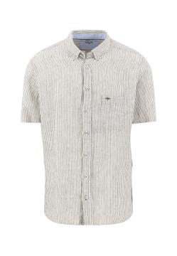 Afbeelding voor product Hemd van het merk Fynch-hatton in het Kaki