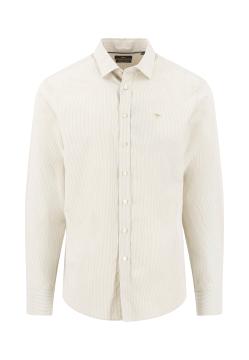 Afbeelding voor product Hemd van het merk Fynch-hatton in het Kaki