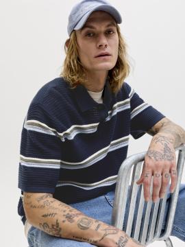 Afbeelding voor product Polo van het merk Jack & Jones in het Blauw