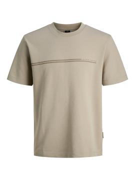 Afbeelding voor product T-shirt van het merk Jack & Jones in het Beige