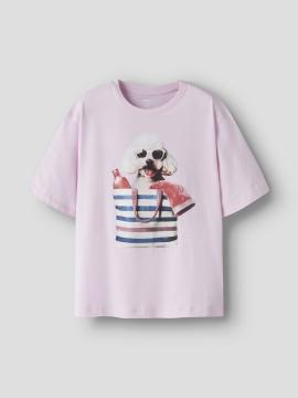 Afbeelding voor product T-shirt van het merk Name It in het Roze