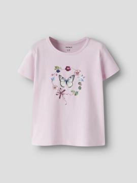 Afbeelding voor product T-shirt van het merk Name It in het Roze