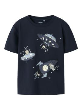 Afbeelding voor product T-shirt van het merk Name It in het Marine