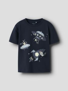 Afbeelding voor product T-shirt van het merk Name It in het Marine