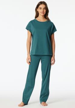 Afbeelding voor product T-shirt van het merk Schiesser in het Groen