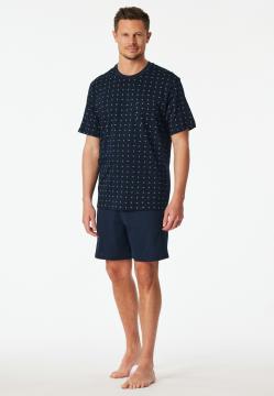 Afbeelding voor product Pyjama van het merk Schiesser in het Blauw