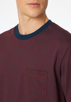 Afbeelding voor product Pyjama van het merk Schiesser in het Rood