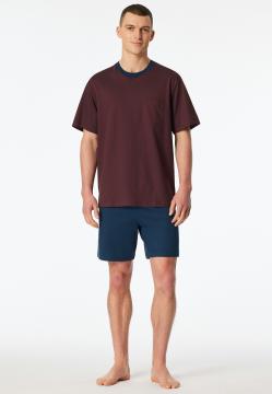 Afbeelding voor product Pyjama van het merk Schiesser in het Rood