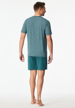 Afbeelding voor product Pyjama van het merk Schiesser in het Groen