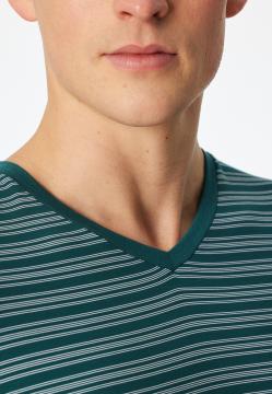 Afbeelding voor product Pyjama van het merk Schiesser in het Groen