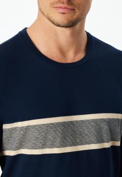 Afbeelding voor product Pyjama van het merk Schiesser in het Blauw