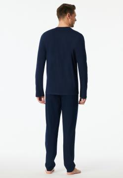 Afbeelding voor product Pyjama van het merk Schiesser in het Blauw