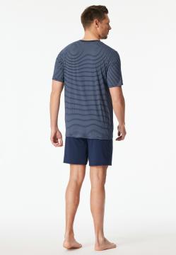 Afbeelding voor product Pyjama van het merk Schiesser in het Blauw