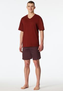 Afbeelding voor product Pyjama van het merk Schiesser in het Rood